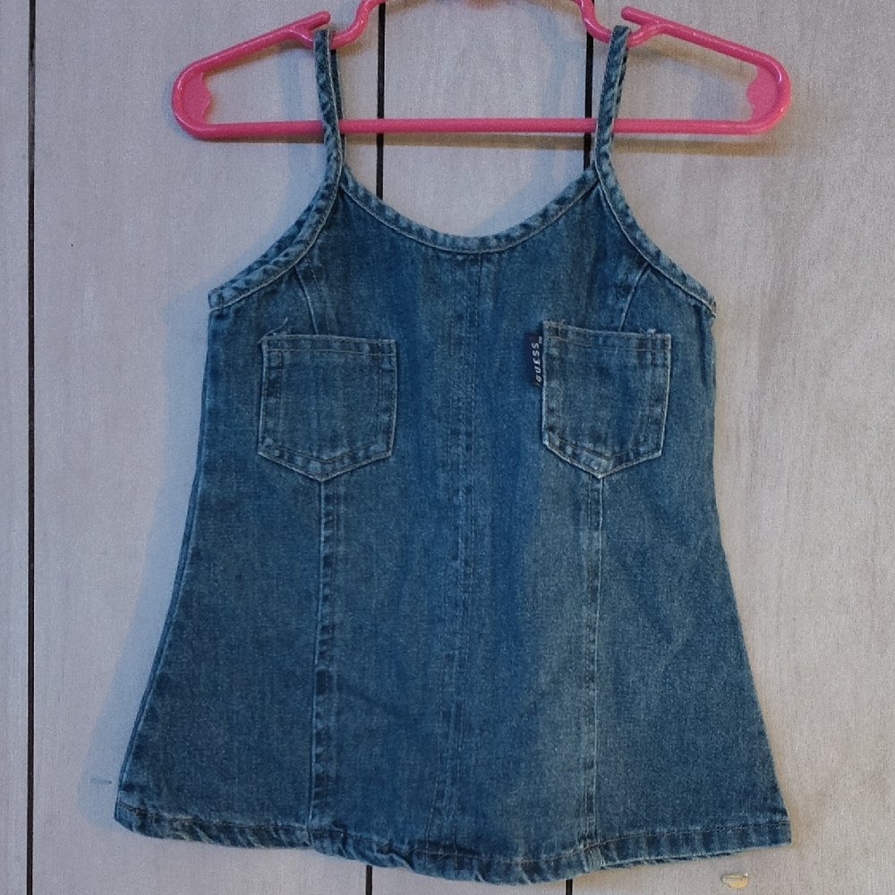 Levi's Denim Sleeveless Top size 3 to 6 mo